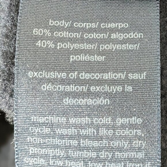 Tommy Hilfiger Navy Zip Up Women's Sweatshirts Hoodie Polka Dot Size Medium - Picture 9 of 9